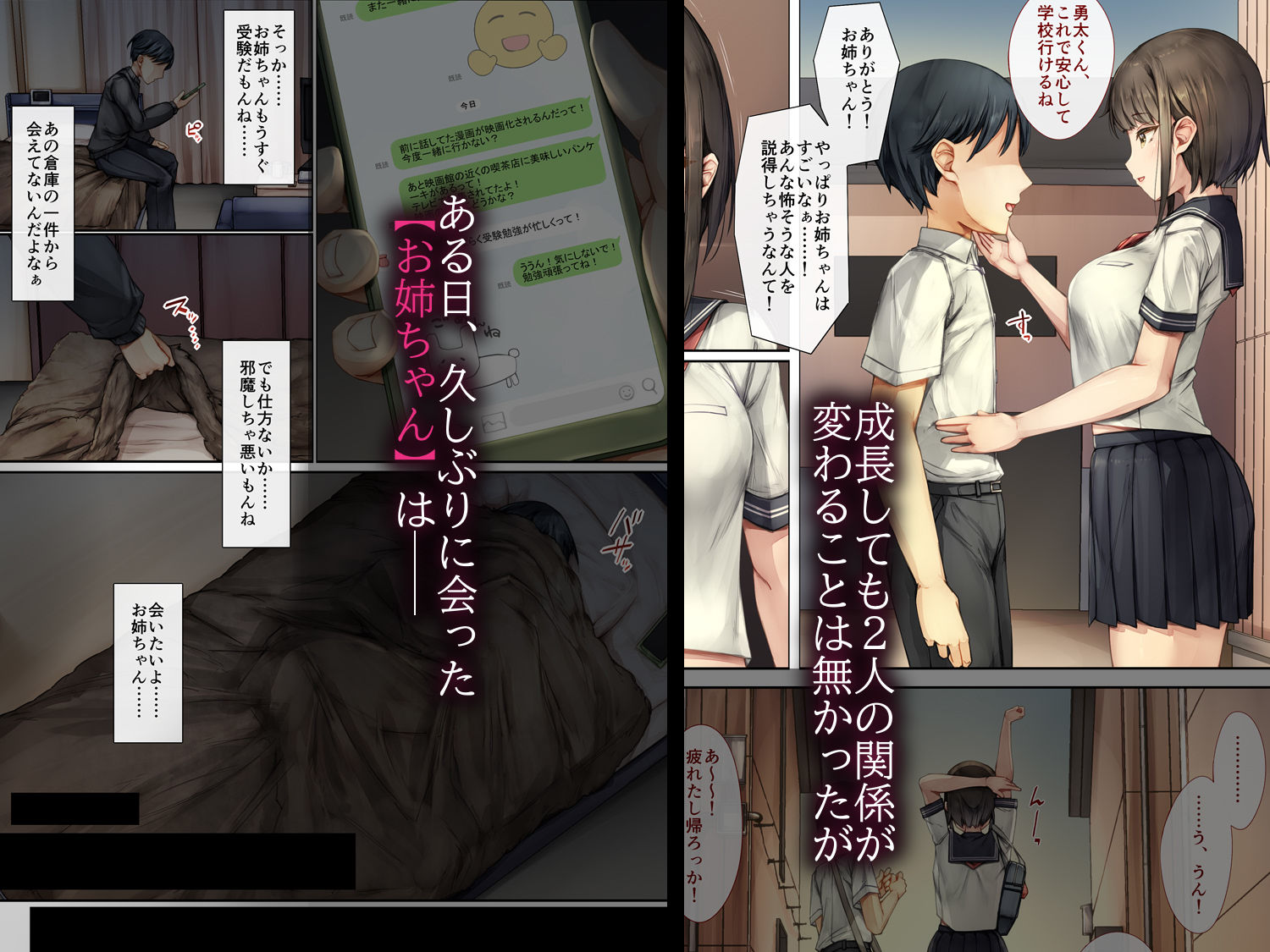 メス堕ちお姉ちゃん〜いつも守ってくれた男勝りなお姉ちゃんは今日も先輩に抱かれてオンナになる〜 画像2