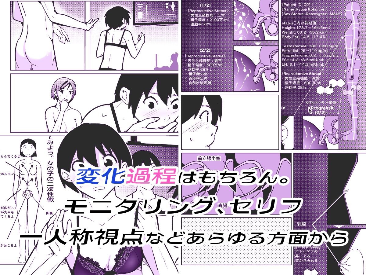 膣内射精する度に互いの要素が入れ替わっていく話 画像2