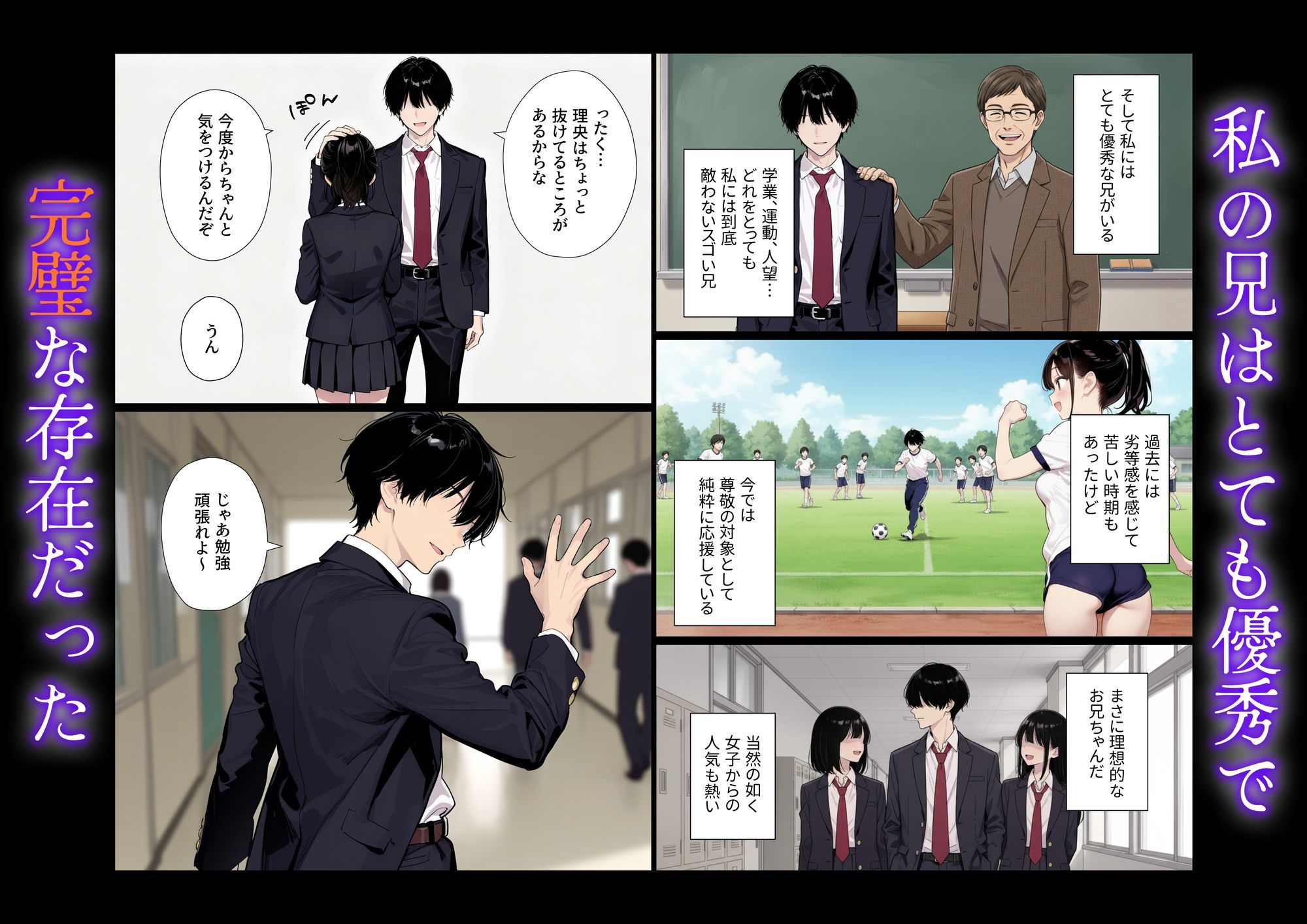 完璧だった兄が彼女にフラれて崩壊、妹への中出し依存セックスがもう止まらない 画像1