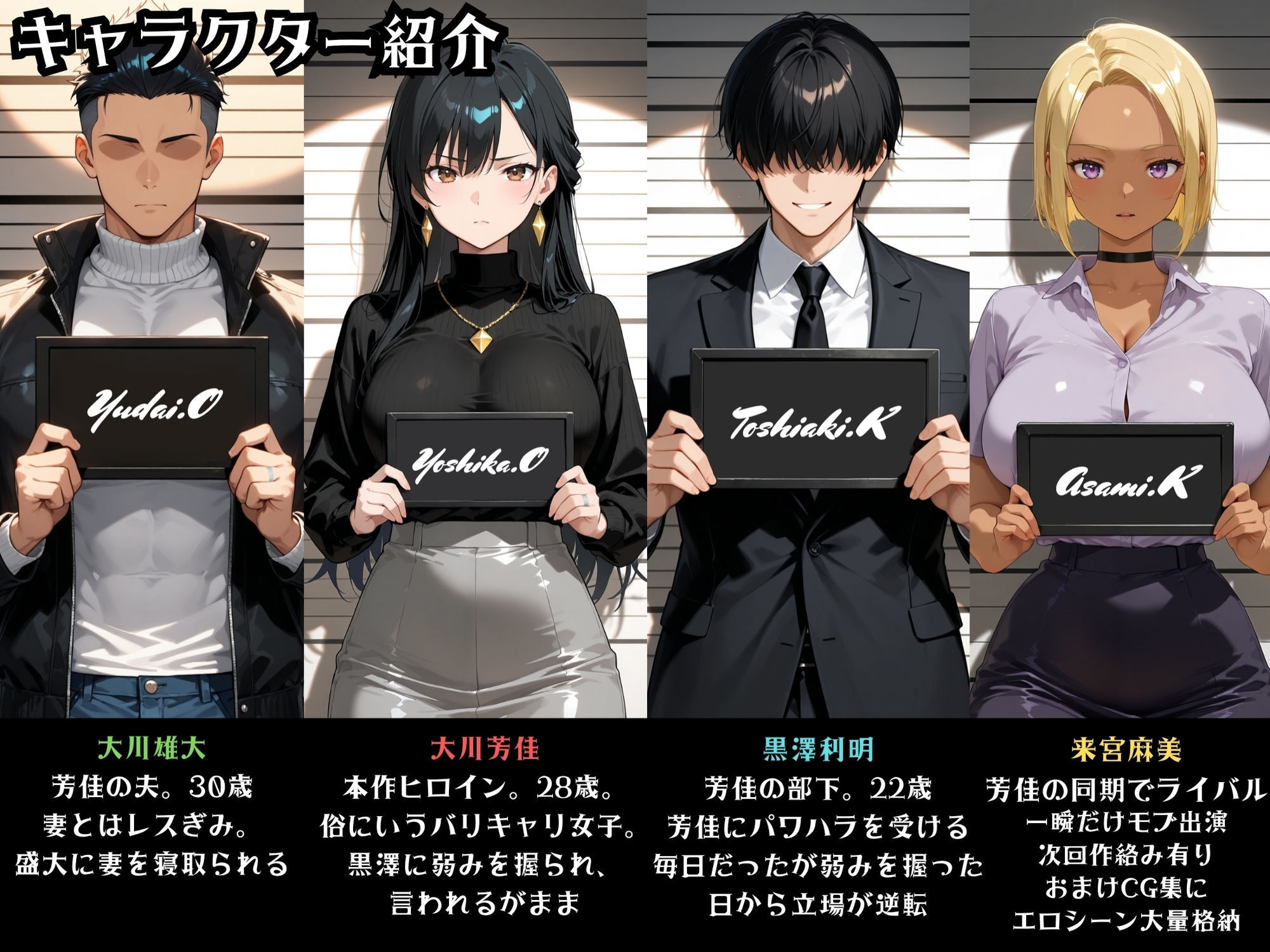 【完堕ち編】パワハラ人妻上司 復讐NTR調教 〜弱みを握られて言いなりに〜 画像1